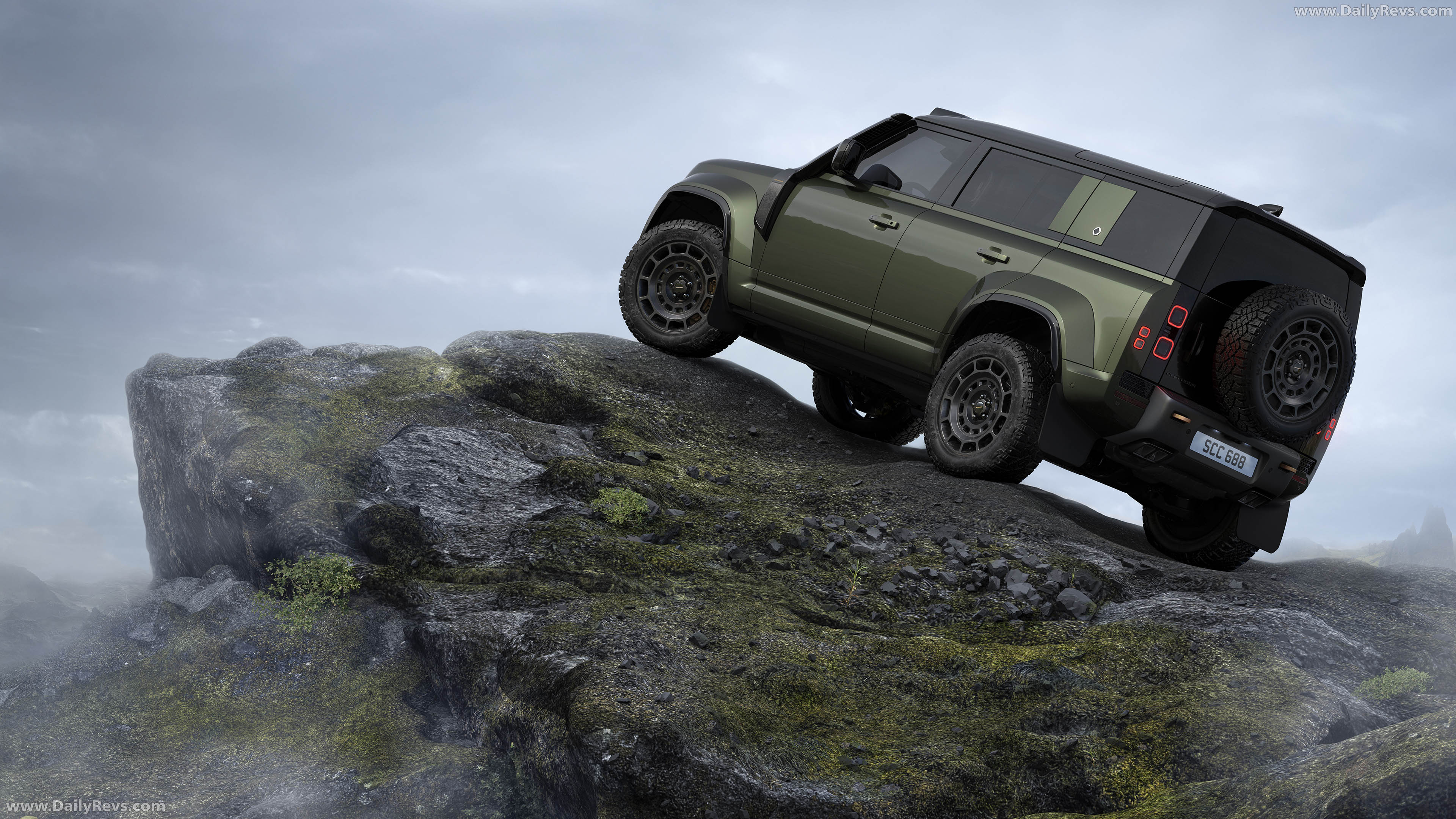 2027 Land Rover Defender Octa Rear View